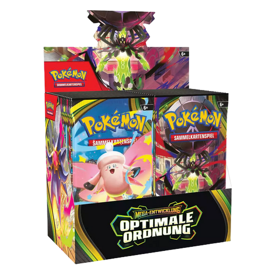 Pokemon Optimale Ordnung Display 36er DE OVP Sealed